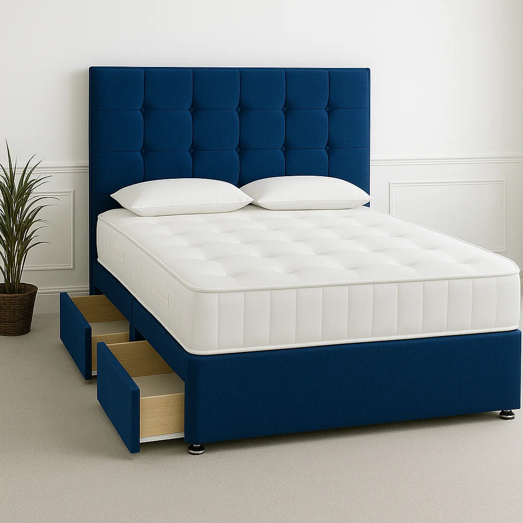 Cambridge Divan Bed With Headboard