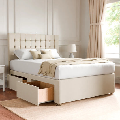 Mayfair Divan Bed With Headboard
