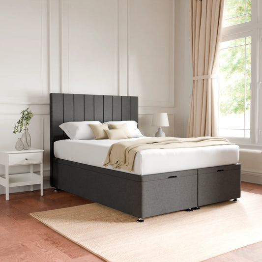 Worcestershire Ottoman Storage Bed with Headboard
