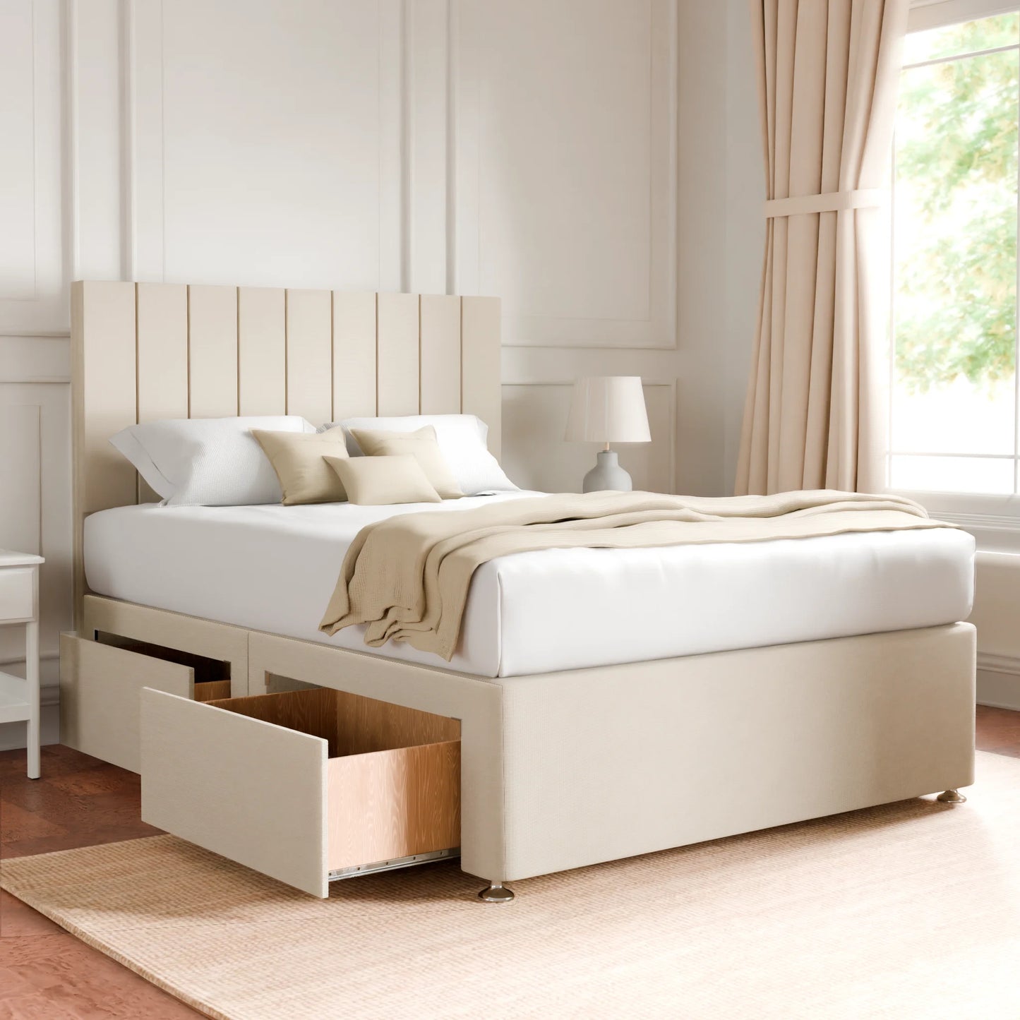Worcestershire Divan Bed With Headboard