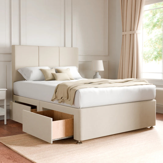 Kensington Divan Bed With Headboard