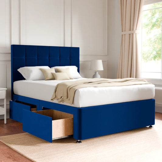 Cambridge Divan Bed With Headboard