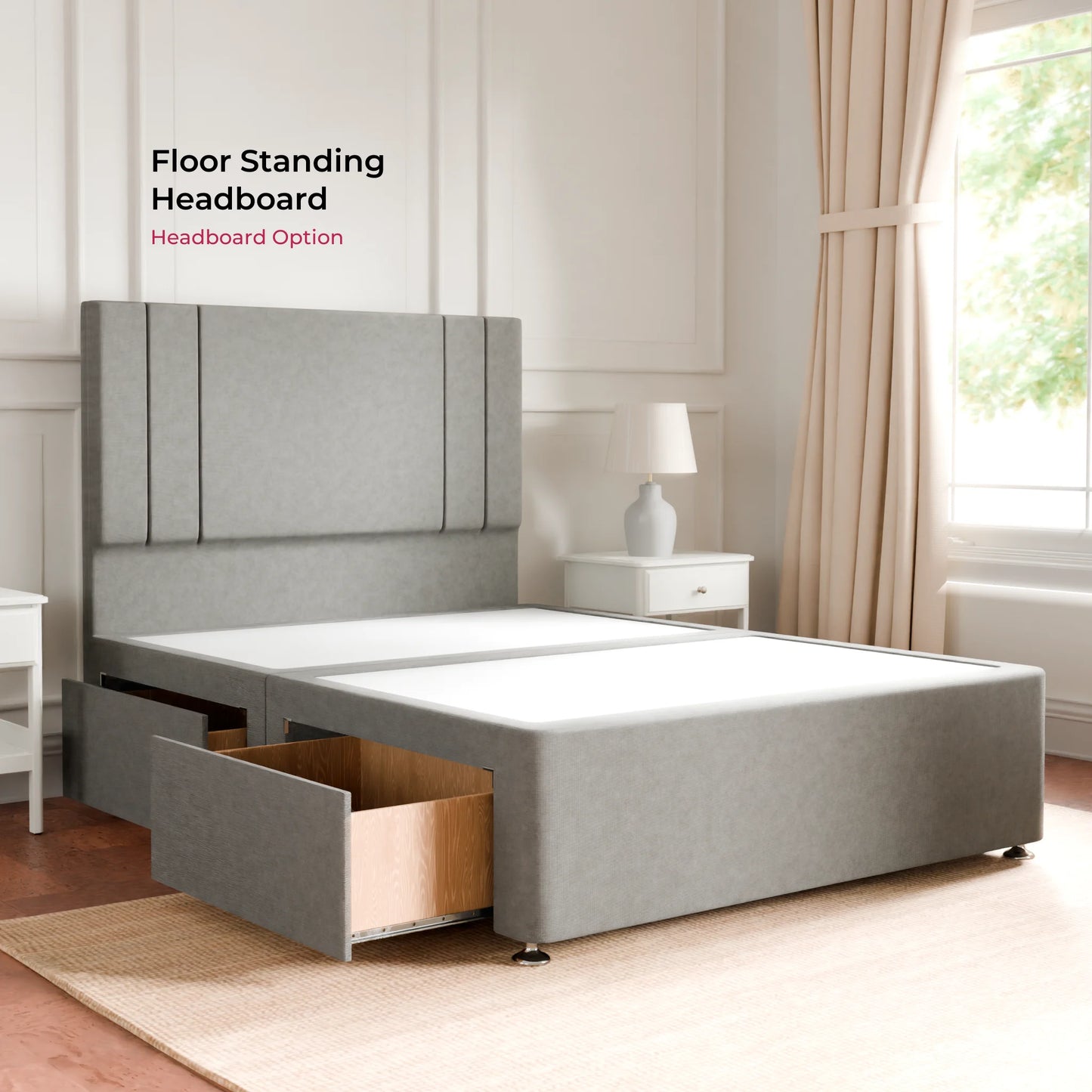 Regency Divan Bed With Headboard