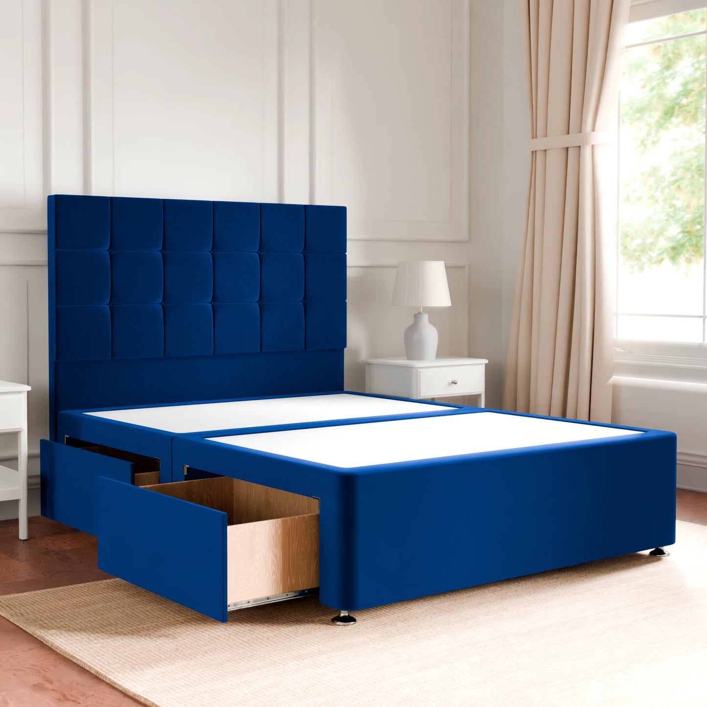 Cambridge Divan Bed With Headboard