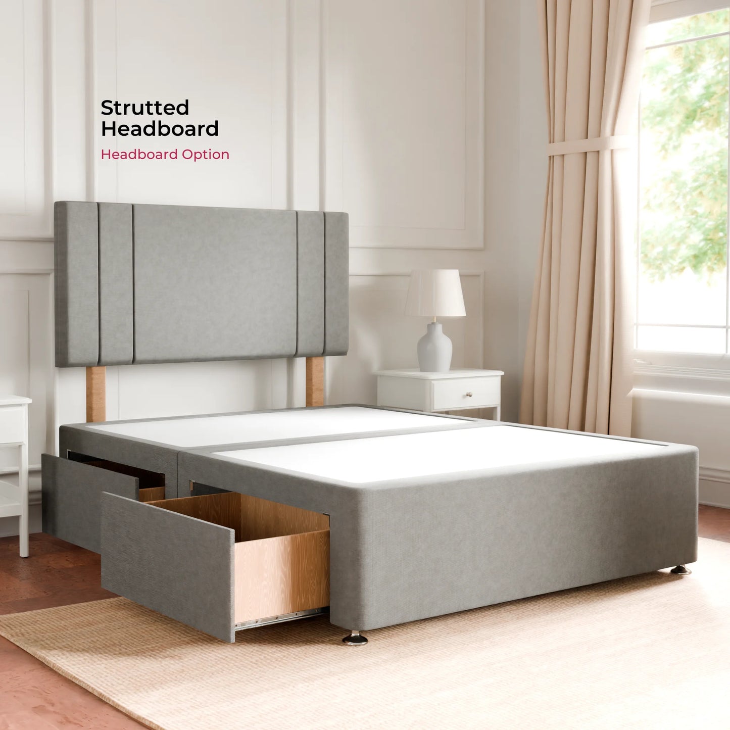 Regency Divan Bed With Headboard