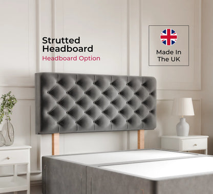 Hampton Divan Bed With Headboard