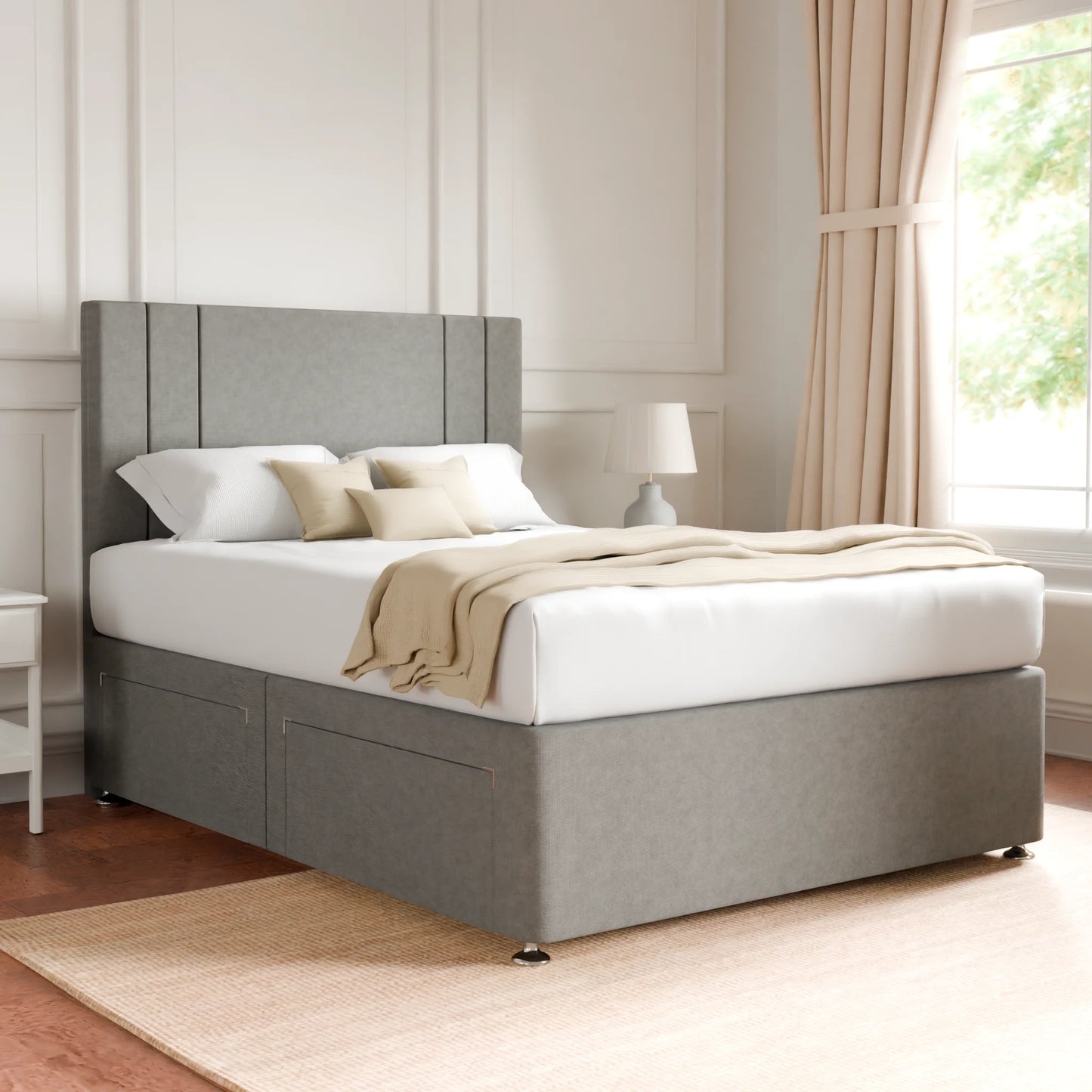 Regency Divan Bed With Headboard