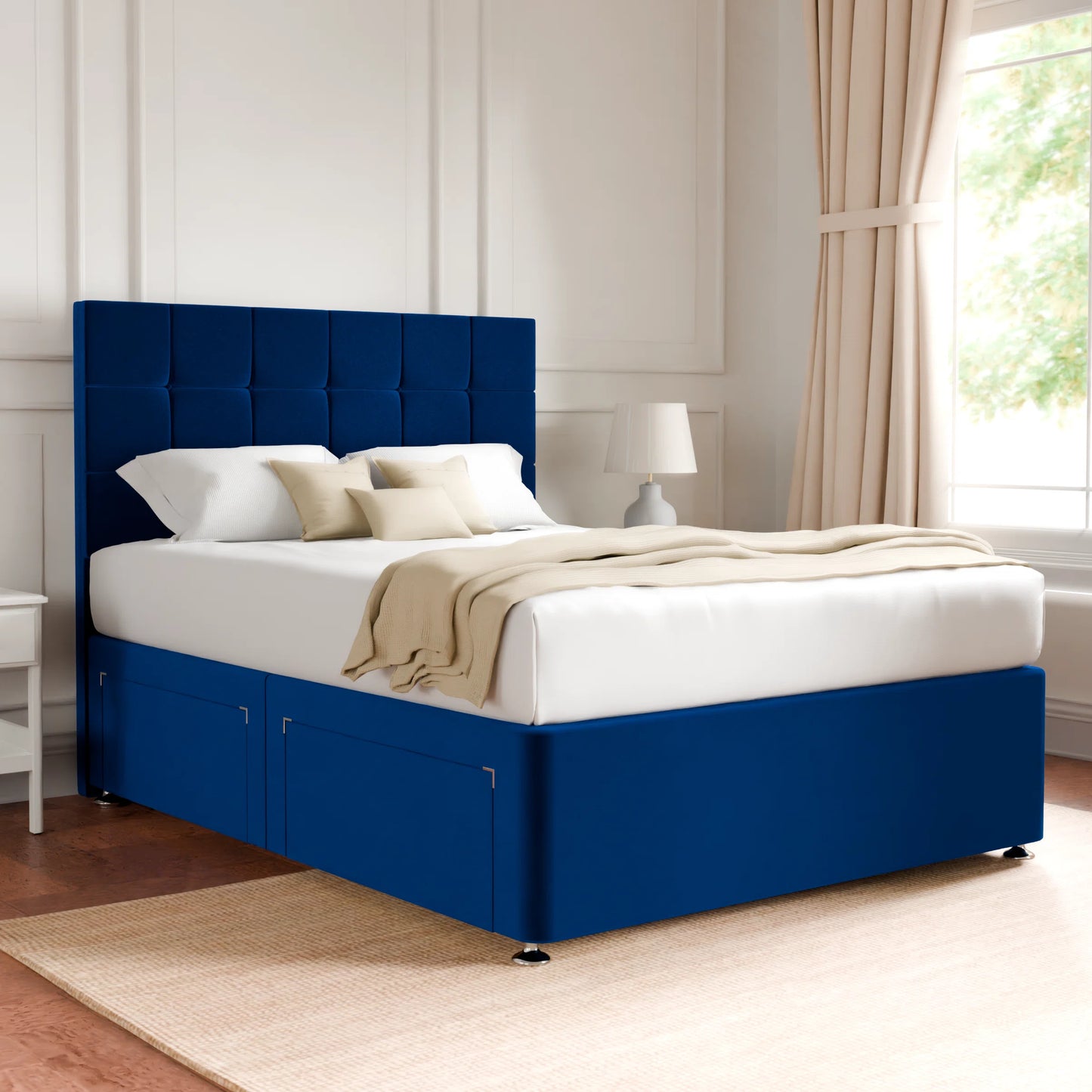 Cambridge Divan Bed With Headboard