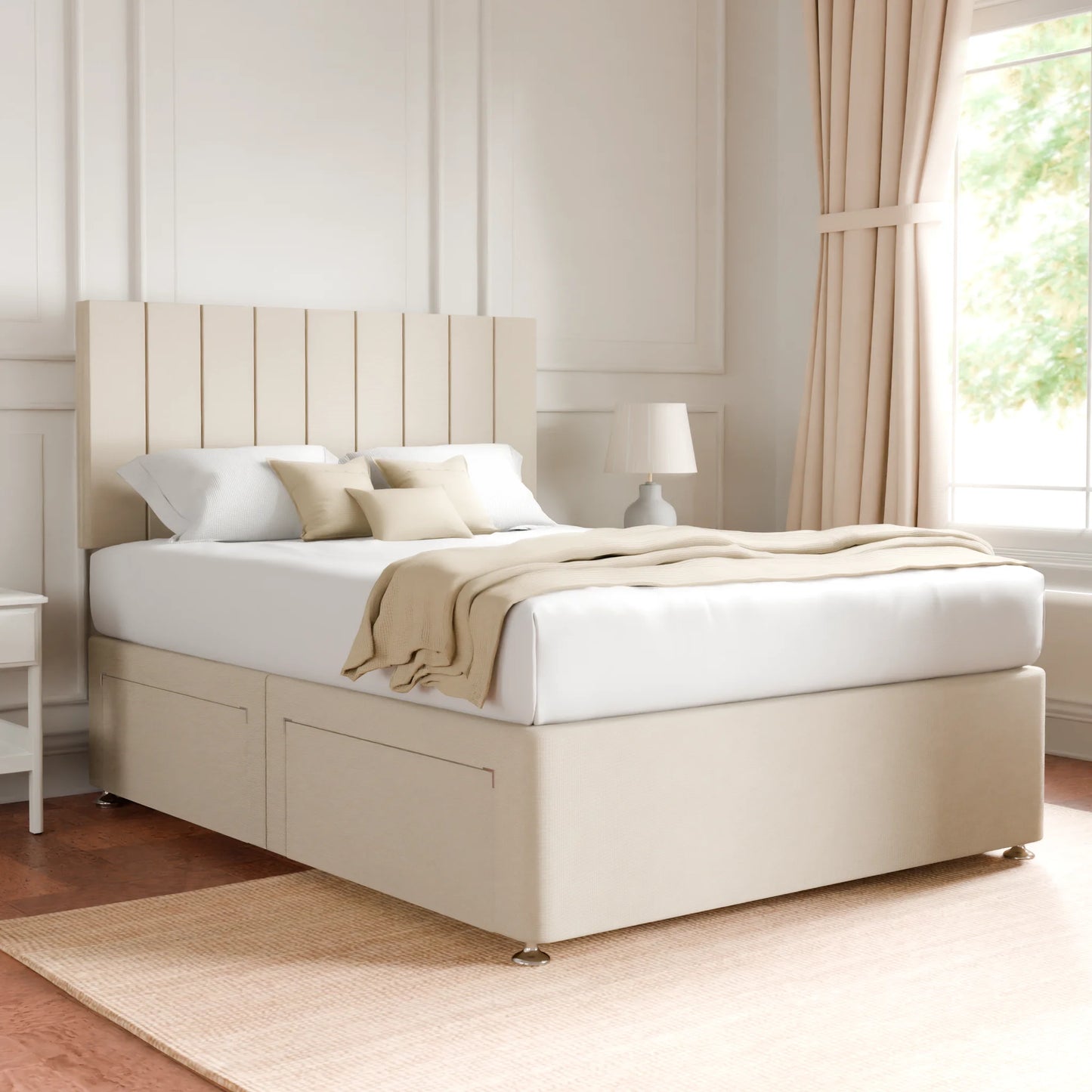 Worcestershire Divan Bed With Headboard