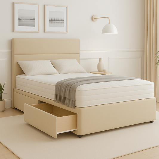 Balmoral Divan Bed With Headboard