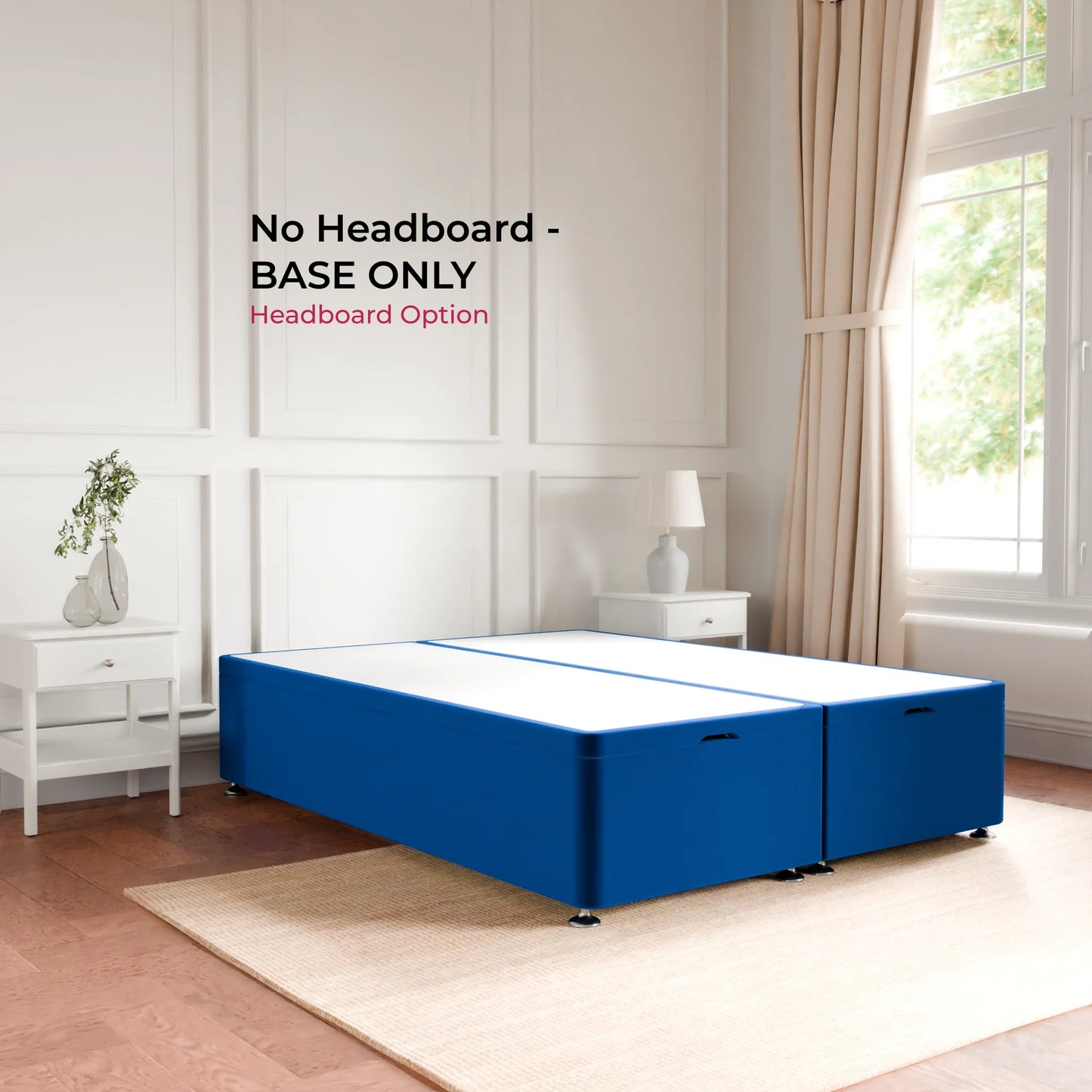 Hampshire Ottoman Storage Bed with Headboard