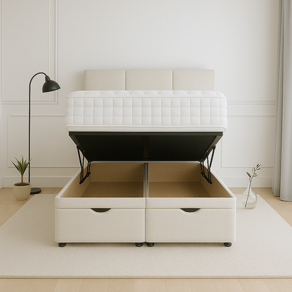 Herefordshire Ottoman Storage Bed with Headboard
