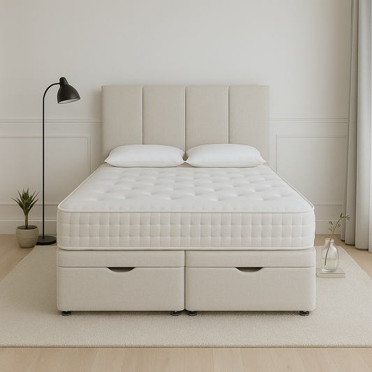Herefordshire Ottoman Storage Bed with Headboard