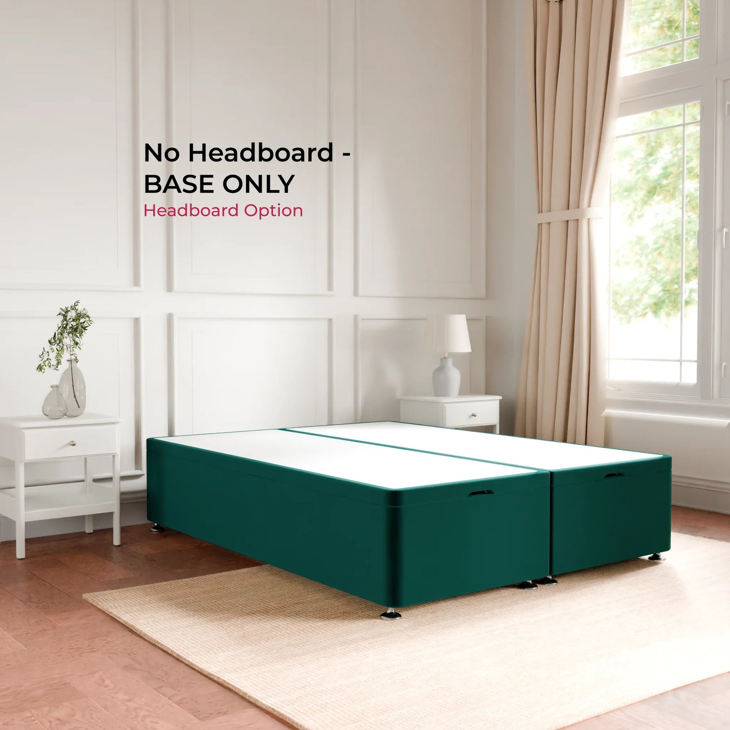 Oxfordshire Ottoman Storage Bed with Headboard
