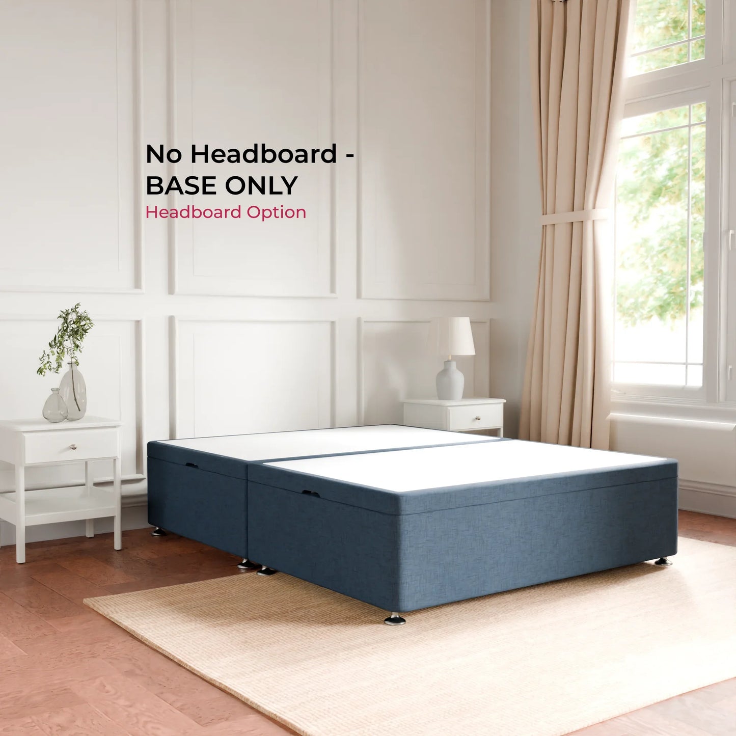 Yorkshire Ottoman Storage Bed with Headboard
