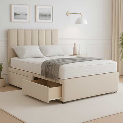 Worcestershire Divan Bed With Headboard